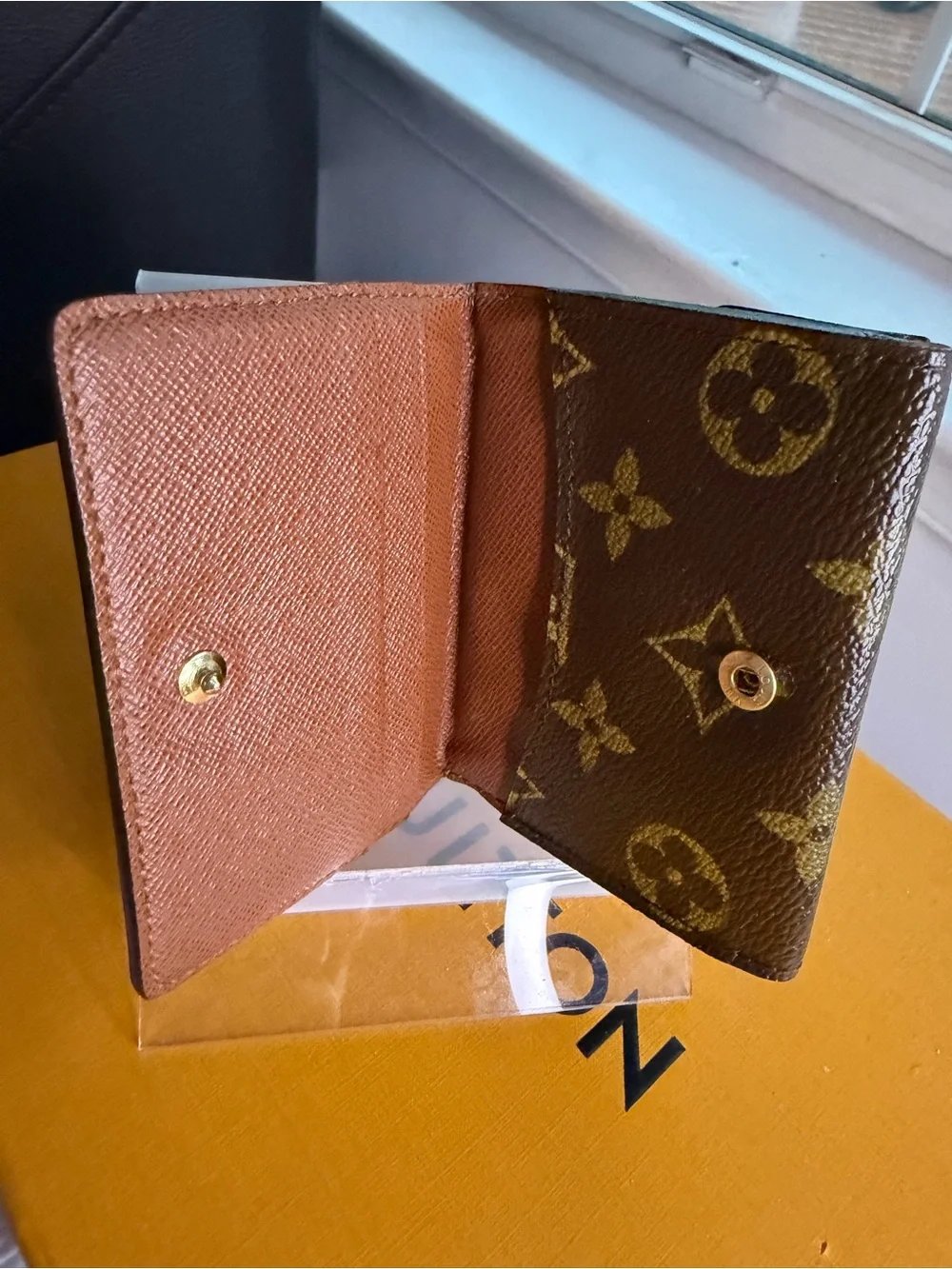 Louis Vuitton Monogram Canvas Key & Card Holder in Brown